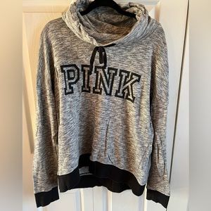 Victoria’s Secret PINK Cowl Beck Sweatshirt Size L